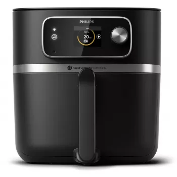 Karstā gaisa fritieris Philips 7000 sērija HD9880/90 8.3L 2200W Melns Nerūsējošais tērauds