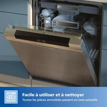 Karstā gaisa fritieris Philips 7000 sērija HD9880/90 8.3L 2200W Melns Nerūsējošais tērauds
