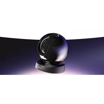 Imou Rex 3D 5MP-R1 H.265 Wi-Fi P&T kamera, IP drošības kamera, Iekštelpām, Vadu un bezvadu, Amazon Alexa un Google Assistant, Griesti/Siena/Galds, Melna