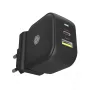 Sienas lādētājs ICY BOX 2-portu USB Power Delivery ātrai uzlādei Melns