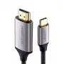 Ugreen 50570 USB C uz HDMI kabelis 1.5 m Melns