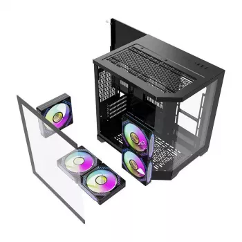Datora korpuss Darkflash FT350 ATX Melns