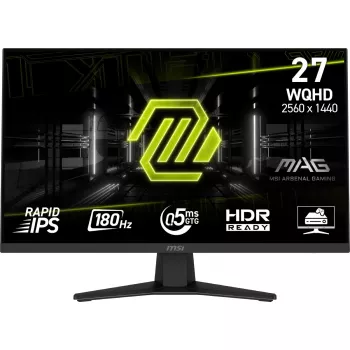 MSI MAG 274QF X27 monitors 68.6 cm (27 collas) 2560 x 1440 pikseļi Wide Quad HD LCD Melns