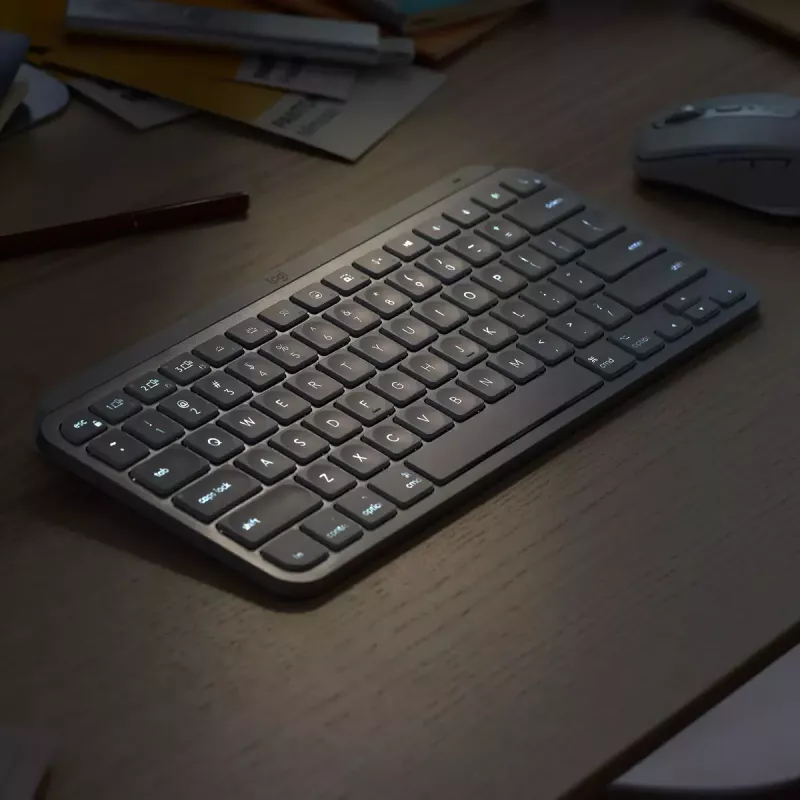 Bezvadu tastatūra Logitech MX Keys Mini (rozā)