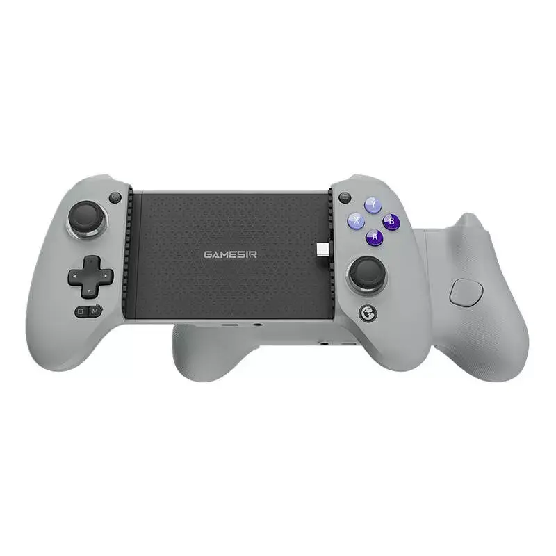 Spēļu kontrolieris GameSir G8 USB-C ar viedtālruņa turētāju — vadu USB-C spēļu panelis mobilajām ierīcēm un datoram