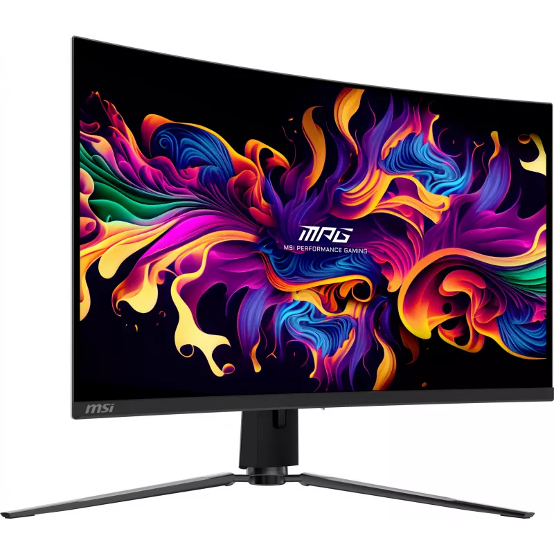 MSI MPG 321CURX QD-OLED dators 31,5 collu 4K UltraHD monitors