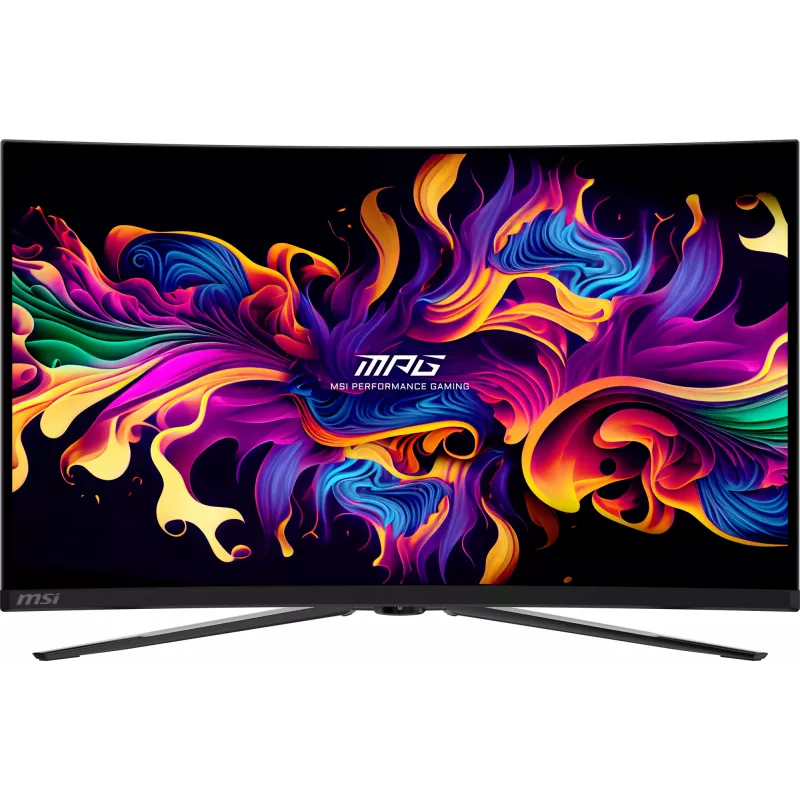 MSI MPG 321CURX QD-OLED dators 31,5 collu 4K UltraHD monitors