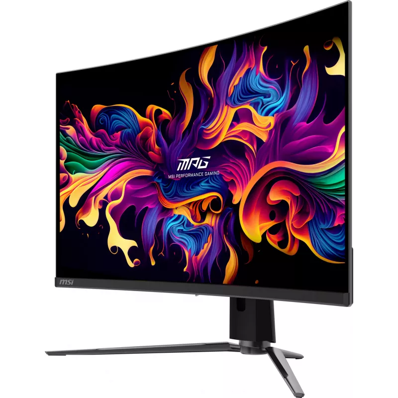 MSI MPG 321CURX QD-OLED dators 31,5 collu 4K UltraHD monitors