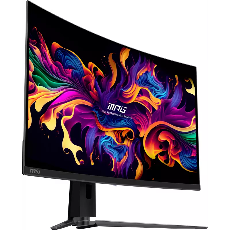 MSI MPG 321CURX QD-OLED dators 31,5 collu 4K UltraHD monitors