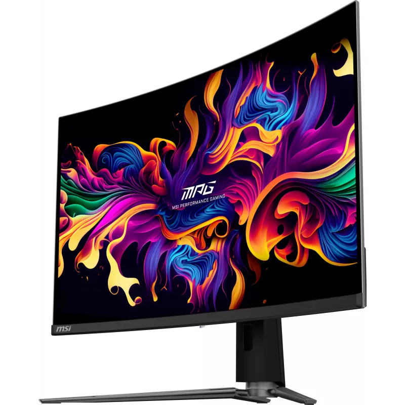 MSI MPG 321CURX QD-OLED dators 31,5 collu 4K UltraHD monitors