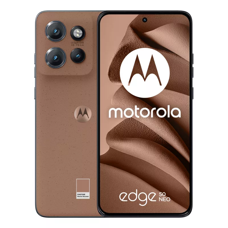 Motorola edge 50 Neo 16.1 cm (6.36 collu) Dual SIM Android 14 5G USB Type-C 12 GB 512 GB 4310 mAh Gaiši brūns
