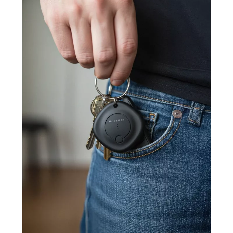 Bluetooth izsekotājs Finder HYPER Targus HyperShield Universal Melns