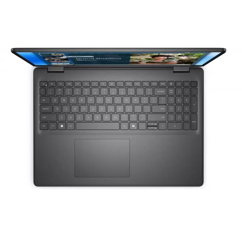 Portatīvais dators Dell 16 DC16250 — 16 collu 2K (1920×1200) pretatspīduma, Intel Core 5 120U, 16 GB DDR5, 1 TB SSD, Intel Graphics, Windows 11 Pro, apgaismota angļu tastatūra