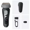 Braun Series 9 Pro+ 9600s folijnieks, trimeris, melns