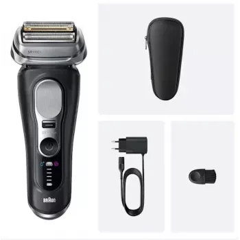 Braun Series 9 Pro+ 9600s folijnieks, trimeris, melns