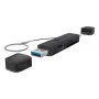 Karšu lasītājs icybox 61179 — USB 3.2 Gen1 3-in-1, USB Type-C un Type-A savienotāji