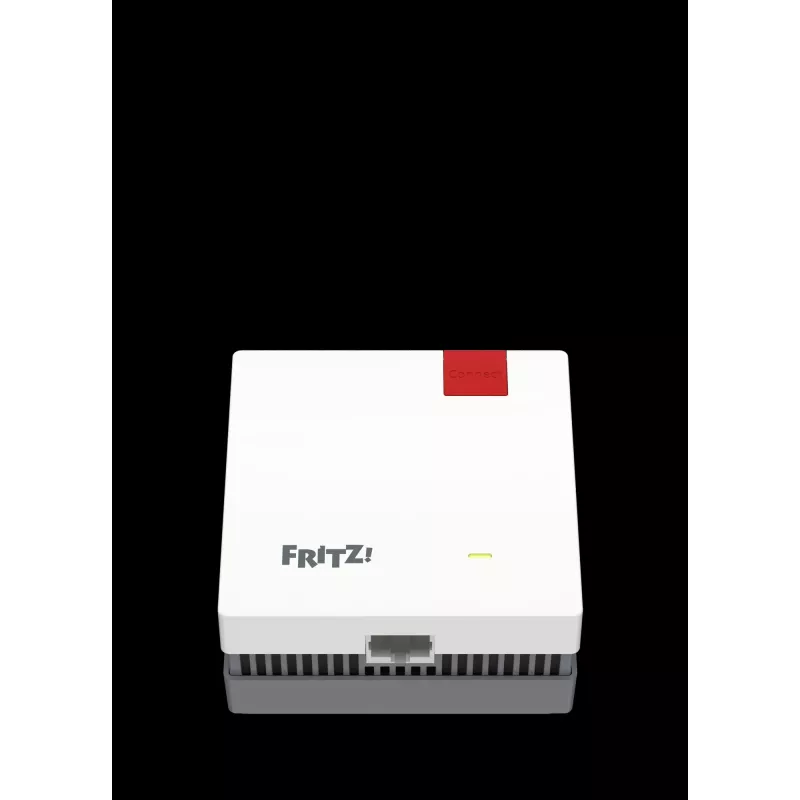 FRITZ! Mesh Set 1700 Wi-Fi 7 mesh tīkla sistēma, 2 gab. (2x FRITZ!Repeater 1700), divu frekvenču (2,4 GHz / 5 GHz), balta / pelēka