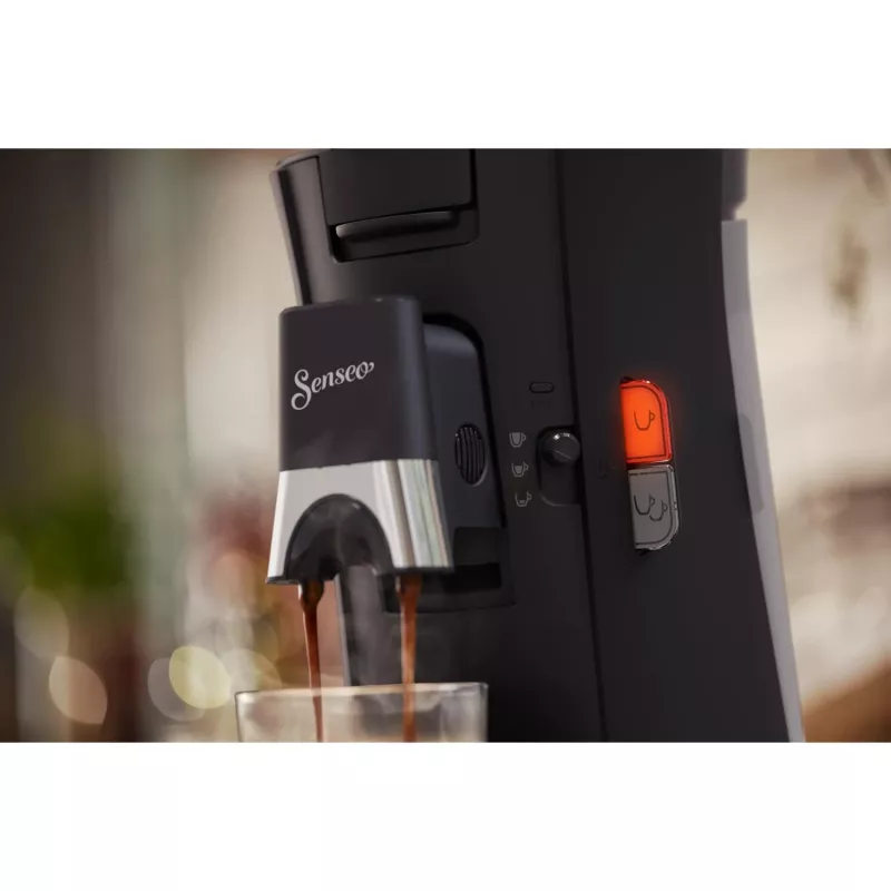 Kafijas automāts Philips Senseo CSA230/69 — 0.9 L ūdens tvertne, 2 krūzēm, 1450 W, melns