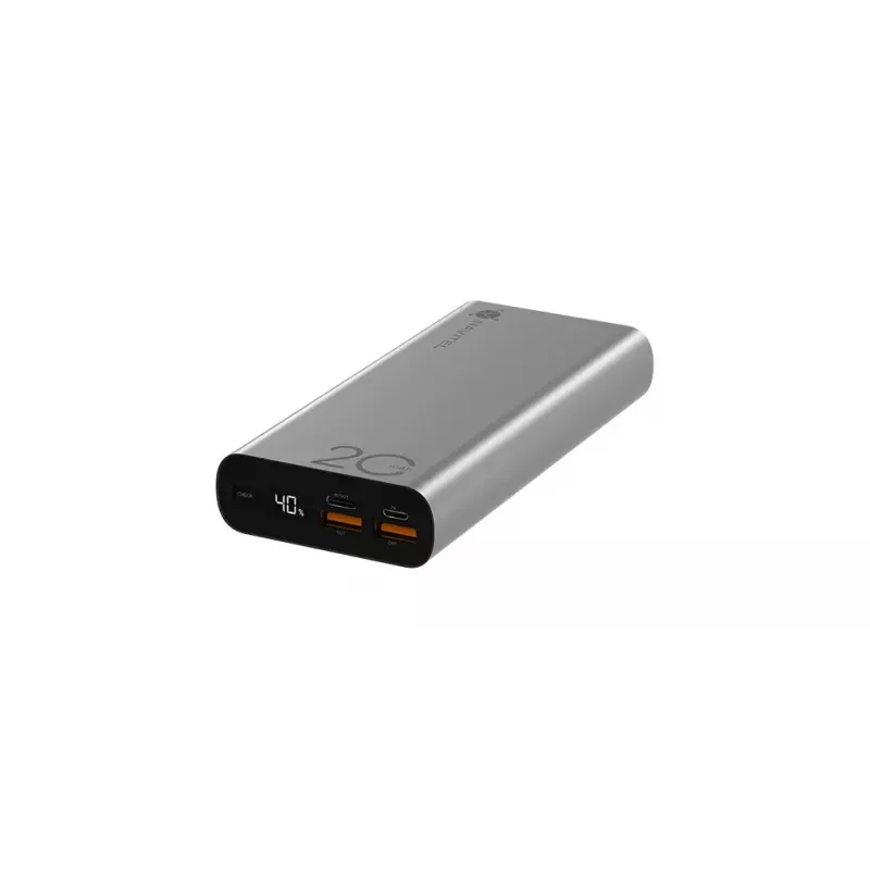 Pārnēsājams akumulators Navitel PWR20 AL SILVER 20000 mAh