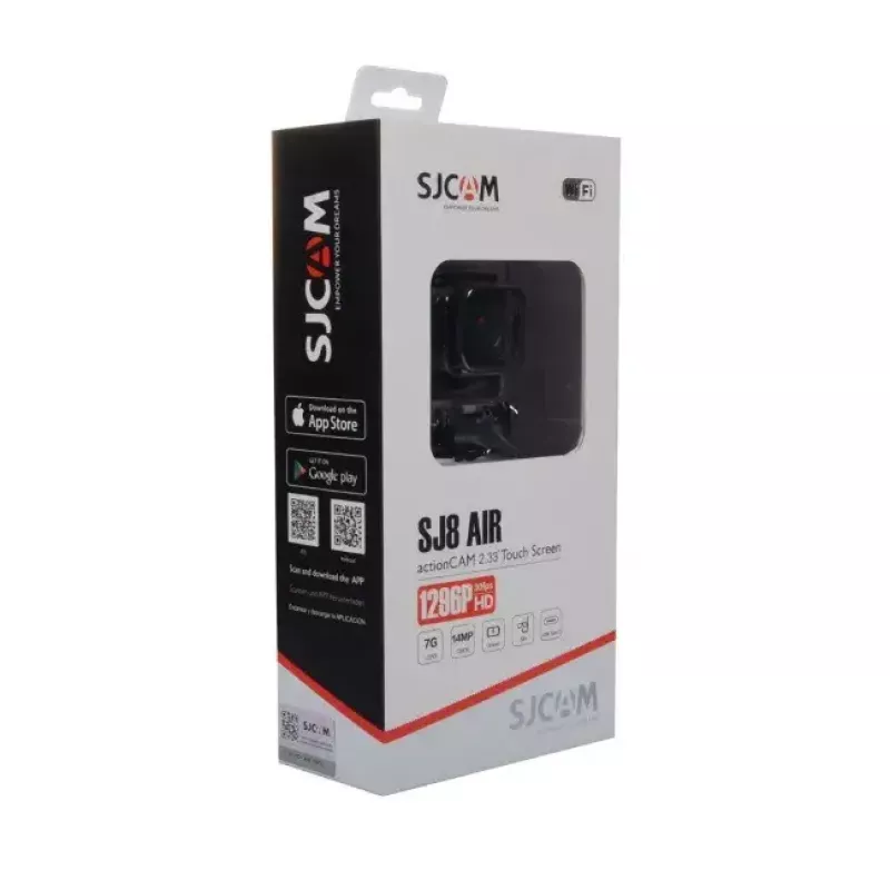 Action kamera SJCam SJ8 AIR 4K 30fps ar Wi‑Fi (SJ8AIR-BK)
