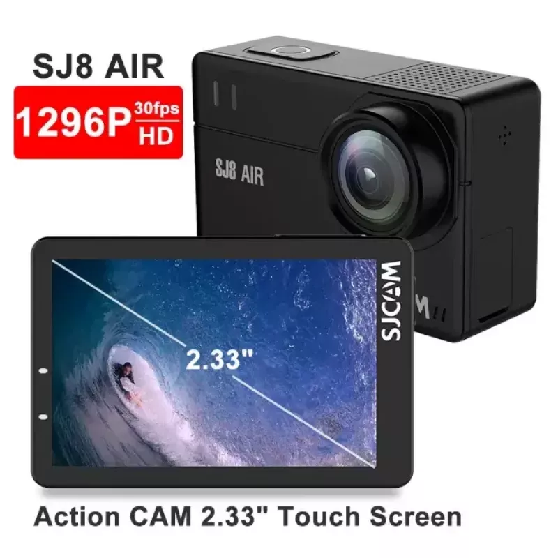 Action kamera SJCam SJ8 AIR 4K 30fps ar Wi‑Fi (SJ8AIR-BK)