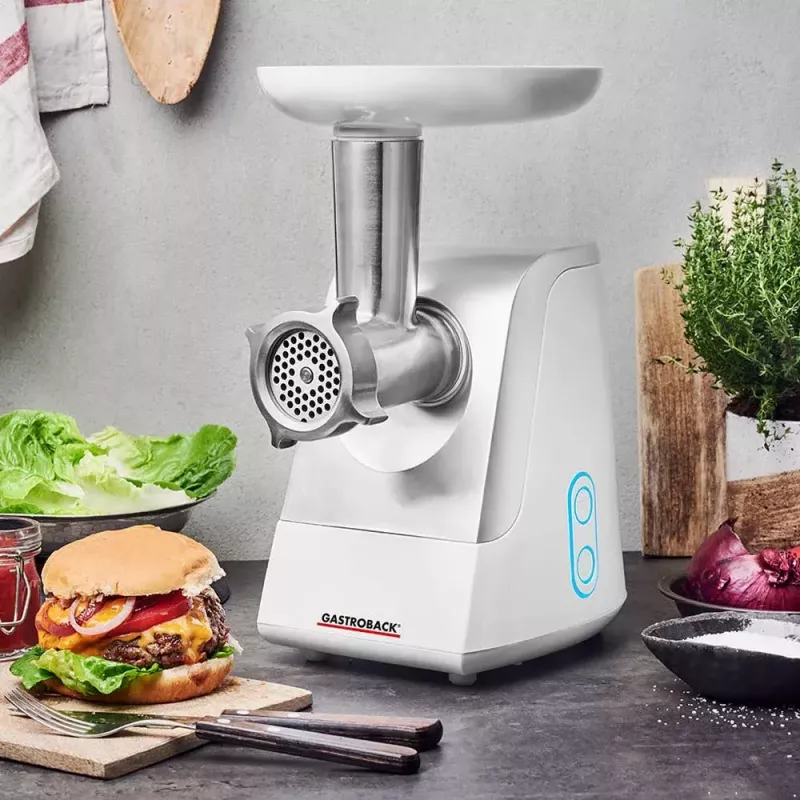 Gaļas maļamā mašīna Gastroback Design Plus 350 W Sudraba Balta