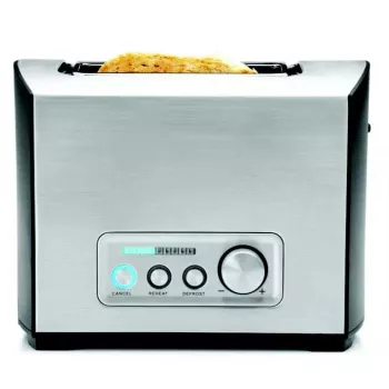 Gastroback Design Pro 2S 2 šķēles tosters 950 W Melns Nerūsējošs tērauds