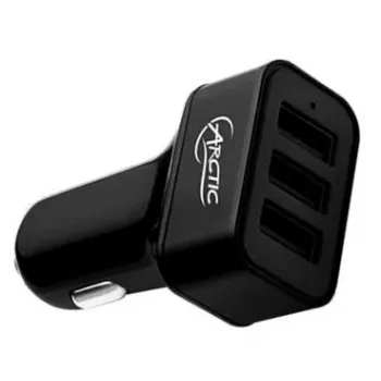 ARCTIC Car Charger 7200 - 3 portu USB lādētājs automašīnai
