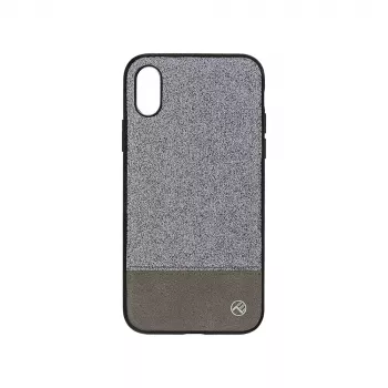 Tellur iPhone X TLL121204 Sudraba vāciņš ar spīdumiem