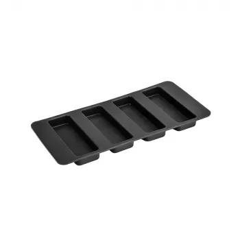 Sulspiede Gastroback Design Natural Plus Melns Nerūsējošais Tērauds