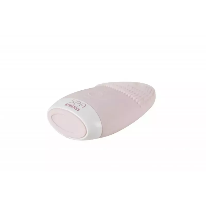 HoMedics FAC-001-EU sejas tīrīšanas birstīte, rotējoša, rozā/balta, ar baterijām