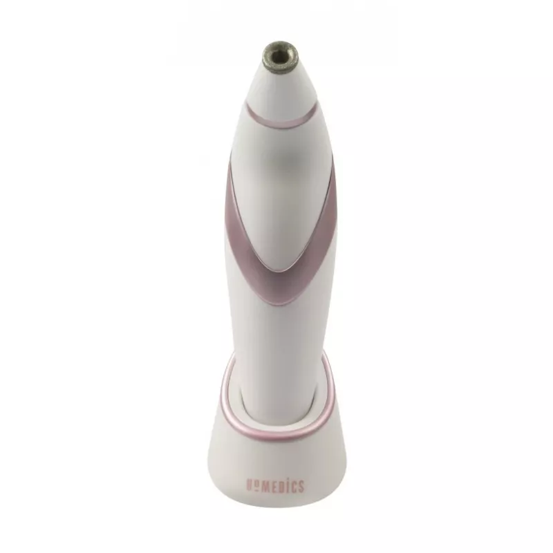 HoMedics Radiance ādas vakuuma mikroderīmabrāzijas ierīce rožu zeltā, baltā