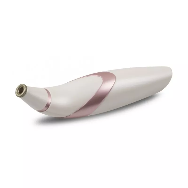 HoMedics Radiance ādas vakuuma mikroderīmabrāzijas ierīce rožu zeltā, baltā