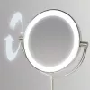 HoMedics MIR-8150-EU kosmētikas spogulis, brīvi stāvošs, apaļš, nerūsējošais tērauds