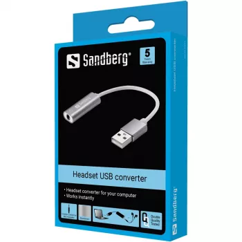 Sandberg Headset USB pārveidotājs