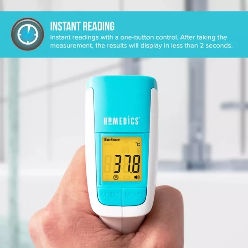HoMedics Bezkontakta Infrasarkanais Ķermeņa Termometrs