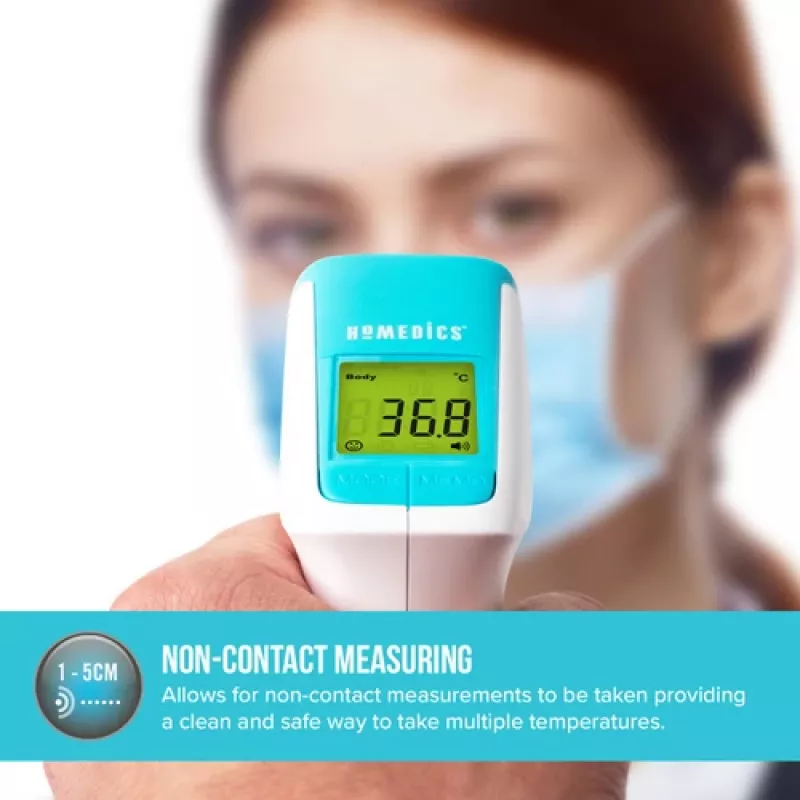 HoMedics Bezkontakta Infrasarkanais Ķermeņa Termometrs