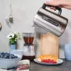 Elektriskā tējkanna Gastroback 1.7 L 3000 W Melna Nerūsējošais tērauds