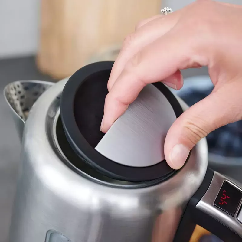 Elektriskā tējkanna Gastroback 1.7 L 3000 W Melna Nerūsējošais tērauds