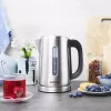 Elektriskā tējkanna Gastroback 1.7 L 3000 W Melna Nerūsējošais tērauds