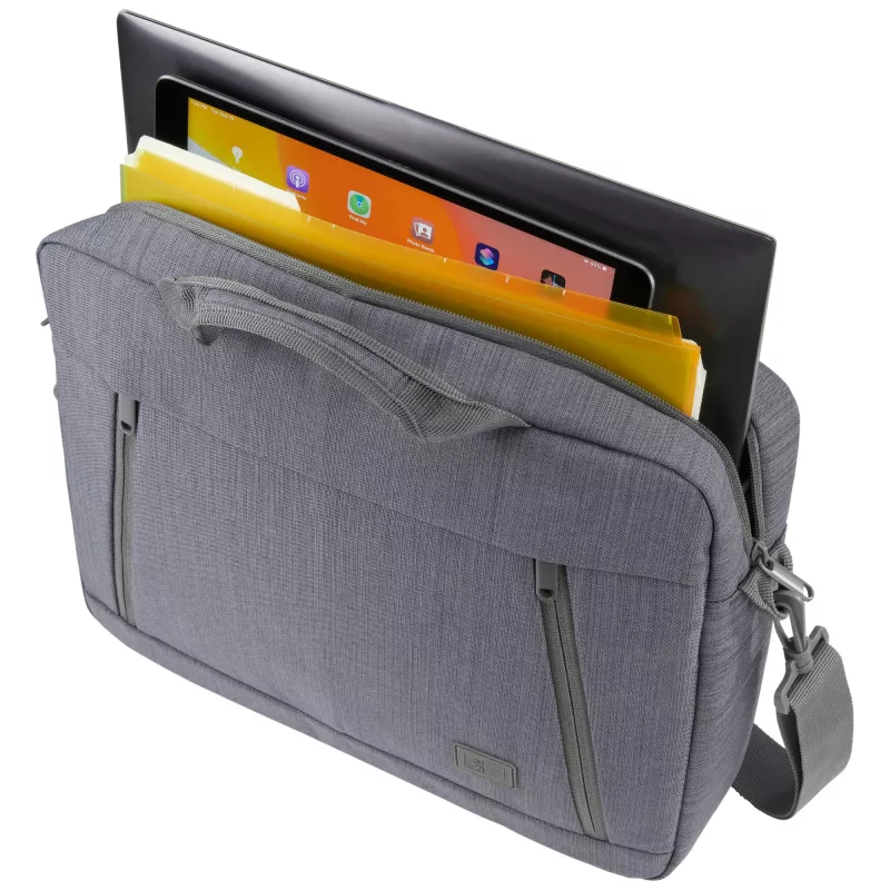 Case Logic Huxton Attache HUXA-214 portfelis 35,6 cm (14 collas), poliesters, grafīta krāsā