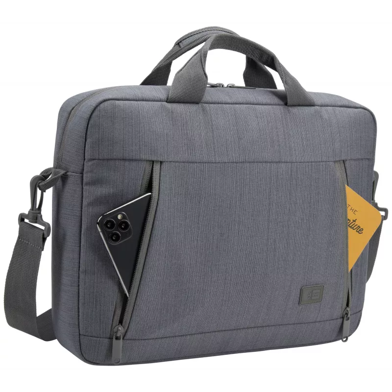 Case Logic Huxton Attache HUXA-214 portfelis 35,6 cm (14 collas), poliesters, grafīta krāsā