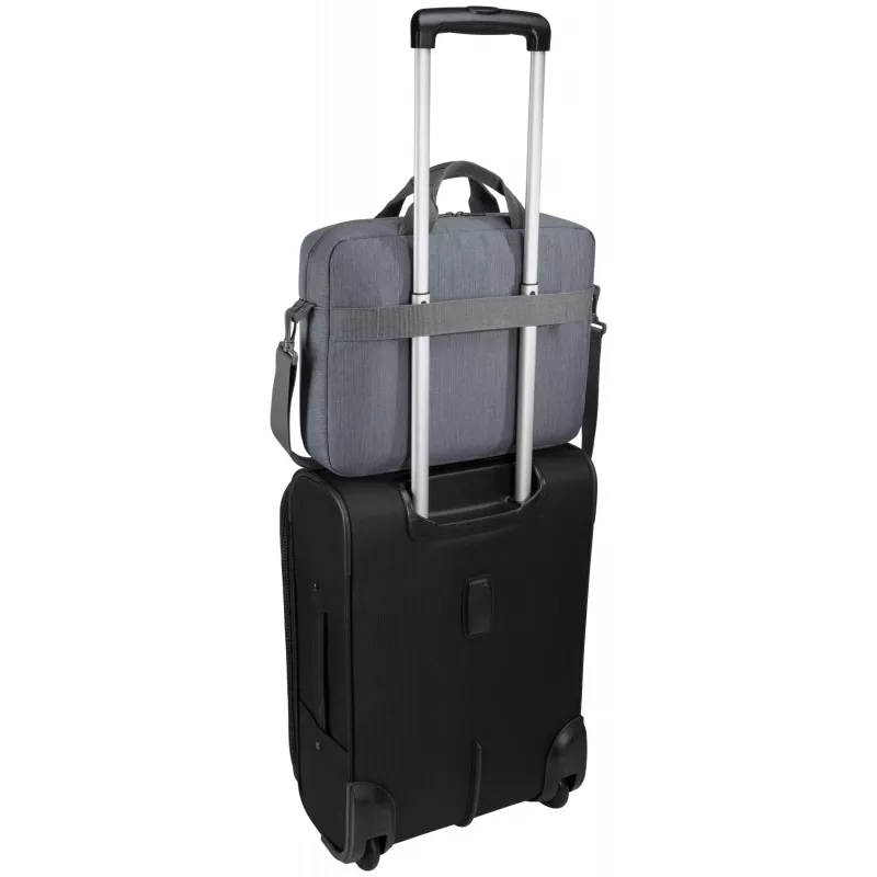 Case Logic Huxton Attache HUXA-214 portfelis 35,6 cm (14 collas), poliesters, grafīta krāsā