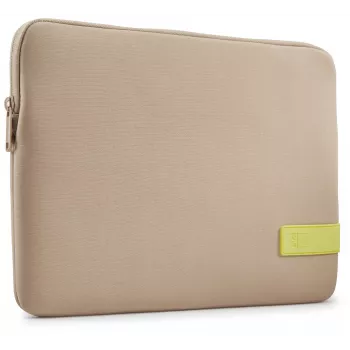 Case Logic Reflect REFPC-113 Plaza Taupe/Sun-Lime 33.8 cm (13.3 collu) Sleeve maciņš