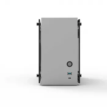 PC korpuss Zalman M2 Mini-Silver Mini Tornis Sudrabs