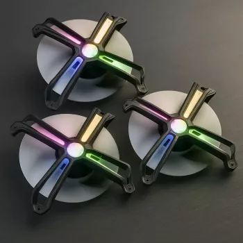 Zalman ZM-SF140A3 datora korpusa ventilators 14 cm melns 3 gab.