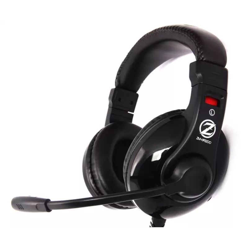 Zalman ZM-HPS200 austiņas/headsets Vadu Galvas saite Spēļu Melnas