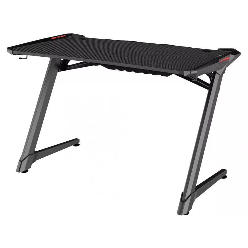 Sandberg Fighter Gaming Desk 2 Melns
