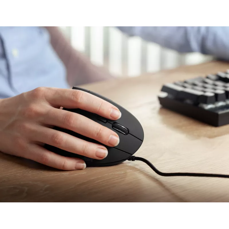 Vadu pele Sandberg Wired Vertical Mouse USB Type-A
