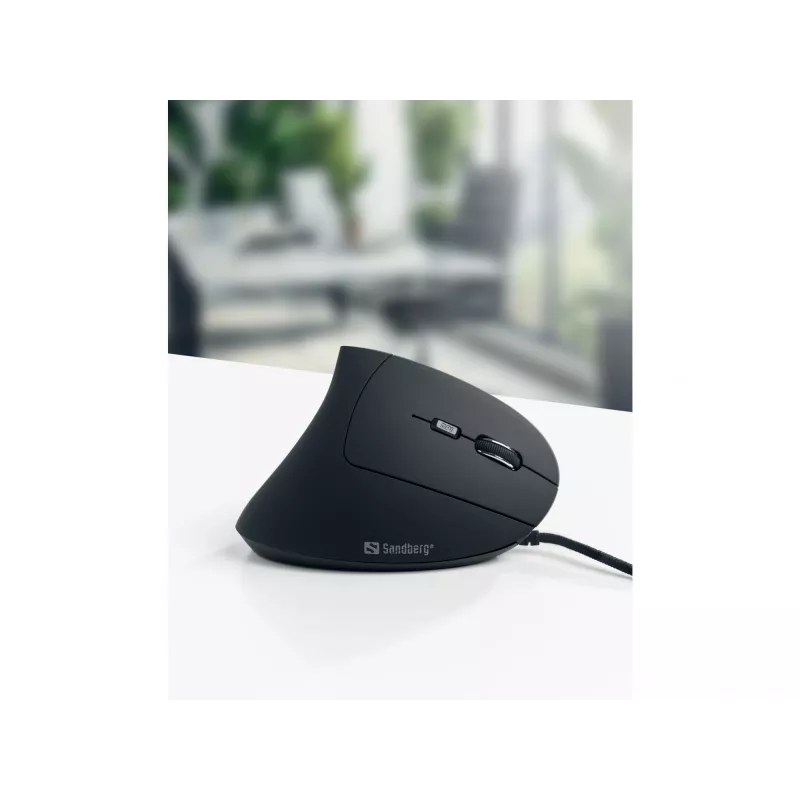 Vadu pele Sandberg Wired Vertical Mouse USB Type-A